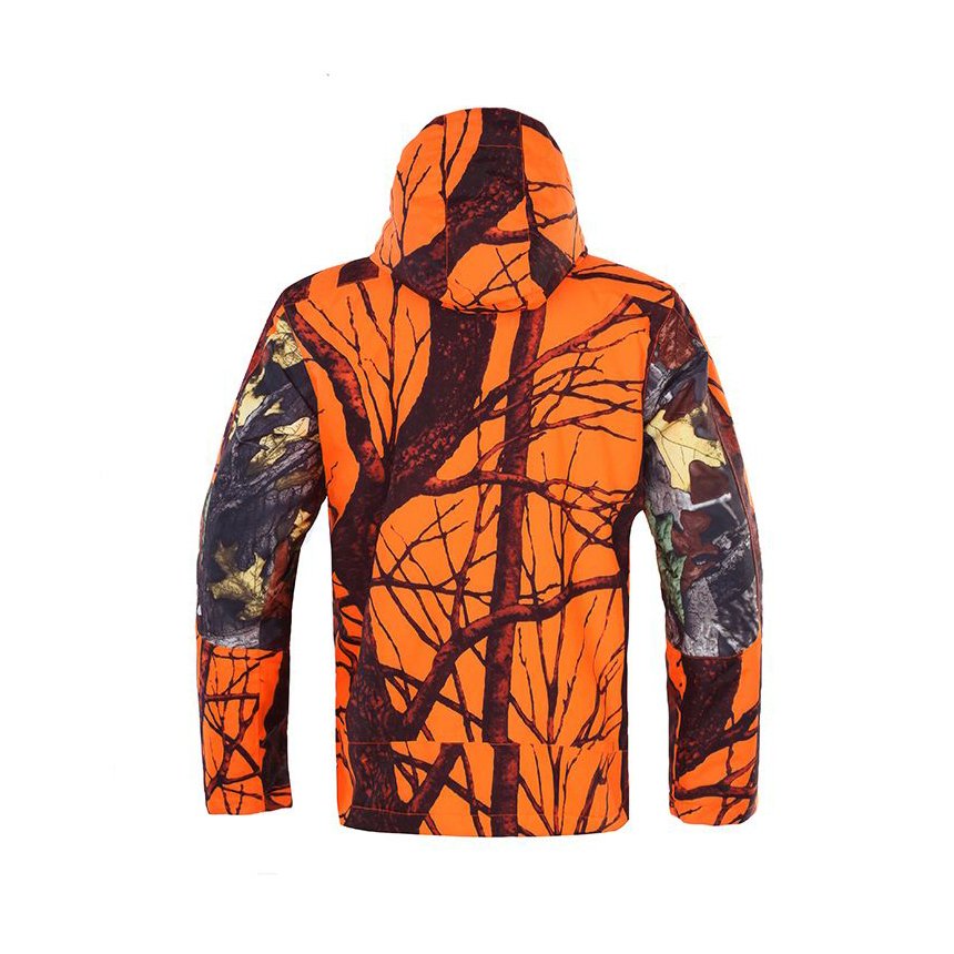 Breathable Waterproof Hunting Apparel Winter Hunting Clothes Camo Men Print Customize Size Technology OEM Hunting Jacket