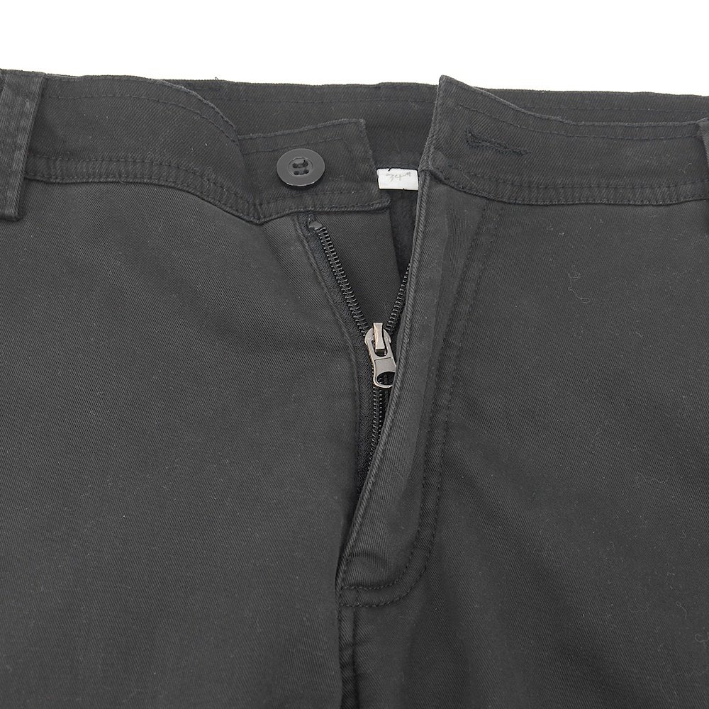 SMASYS Hiking Fleece Lining Workwear Trousers Multi Functional Pockets Cargo Pants with Zipper Closure