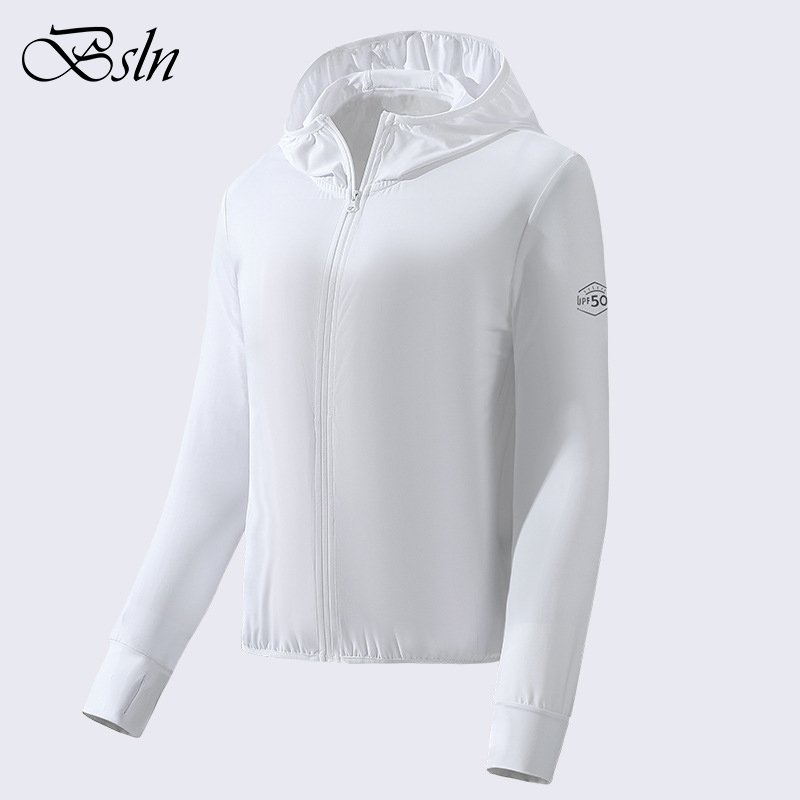 Ice Silk Hooded Fishing Sunscreen Clothing Men Women Breathable Skin Shirt Outdoor Cycling Hiking Sun Protection Jacket