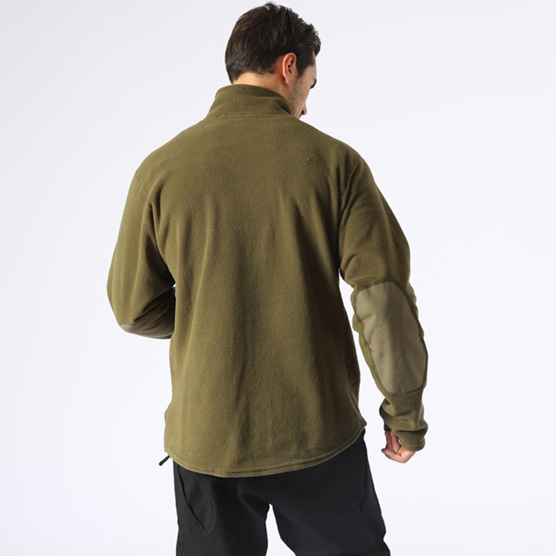 Outdoor tactical warm top travel windproof cycling hiking hunting training clothing men's spring and autumn leisure coat