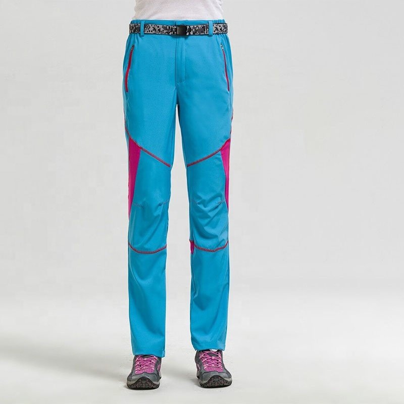 Stretch Zipper Pocket Outdoor Rock Climbing Pants Bouldering Trousers Breathable Joggers Camping Clothing Hiking Pants