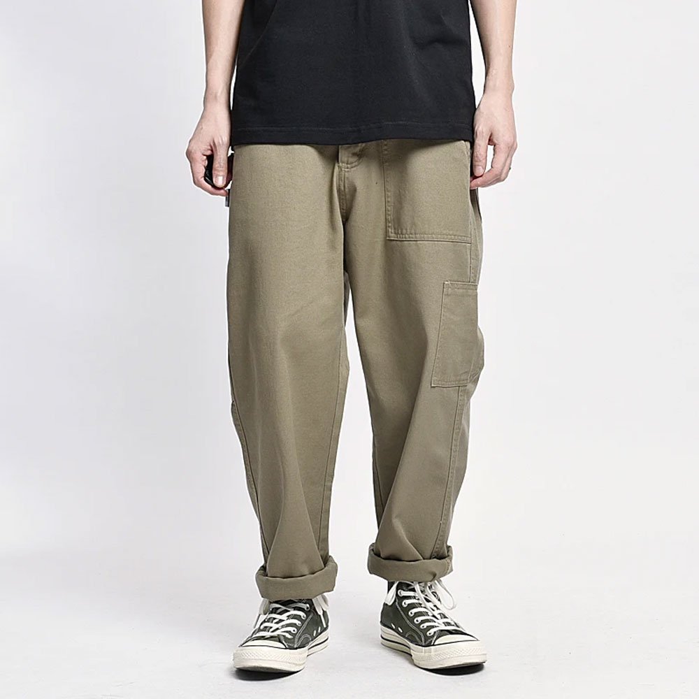 2024 High Quality Men Cargo Pants Summer Multi Pockets Straight Leg Regular Fit Cargo Pant Plus Size Cargo Pant