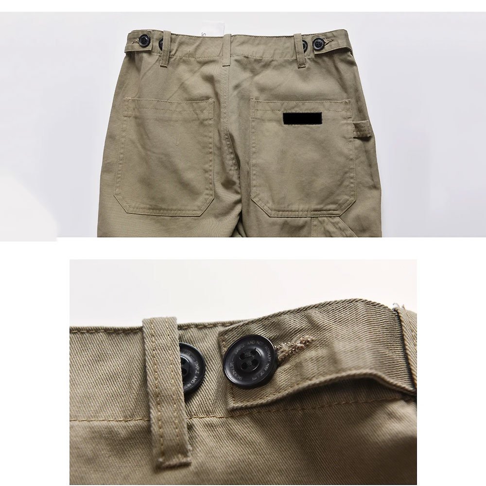 2024 High Quality Men Cargo Pants Summer Multi Pockets Straight Leg Regular Fit Cargo Pant Plus Size Cargo Pant