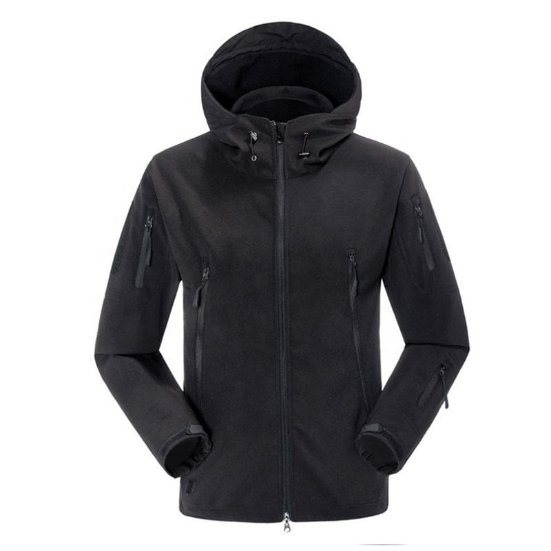 Customized outdoor tactical jacket with LOGOMen camouflage waterproof soft shell Hoody Hiking camping jacket Coat Cargo jacket