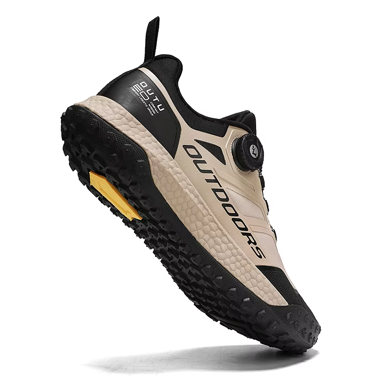 Men's Hiking Shoes Fast Lacing Light Anti Slip Outdoor Ankle Boots Trekking Trails Men's Sneakers Trainers For Men Hiking Shoes