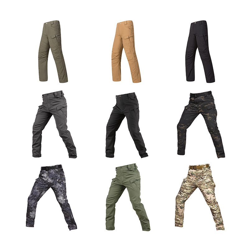 SIVI High Quality Tactical Cargo Workwear Clothing Olive Green Camouflage Uniforms Winter Softshell IX7 Tactical pants