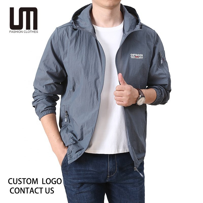 Liu Ming Cheap Wholesale 2023 Men Outdoor Clothing Skin Coat Summer Sun Protection Sunscreen Hiking Camping Jacket