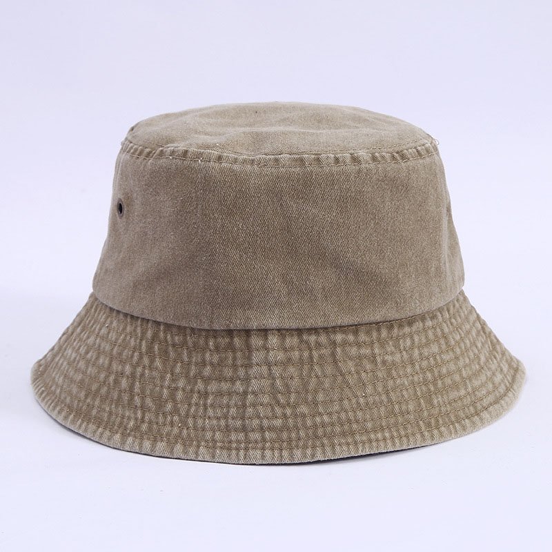 Europe and the United States cross the border to do old wash fisherman hat cowboy pot hat female sun shade all sun hat
