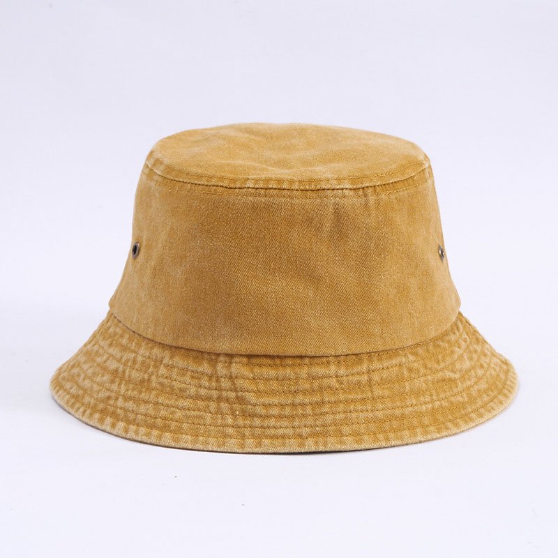 Europe and the United States cross the border to do old wash fisherman hat cowboy pot hat female sun shade all sun hat