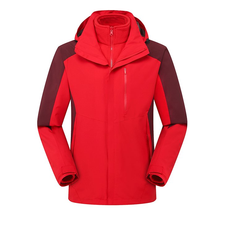 Winter Windbreaker Clothing 3-in-1 Thick Adventure Mountain Wear Climbing Waterproof Men Women Outdoor Jacket