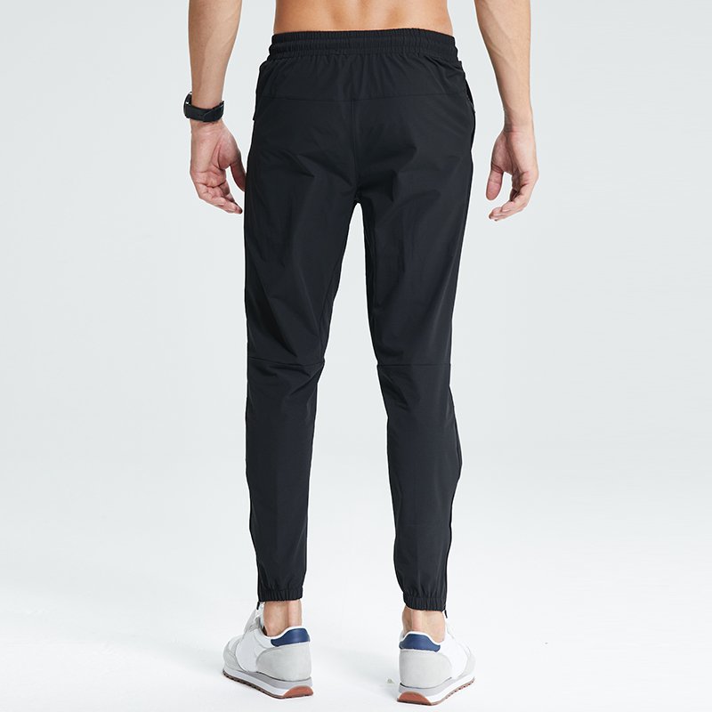 Men's Breathable Hiking Nylon Water-resistant Bottom Zipper Casual Trousers Sports Pants