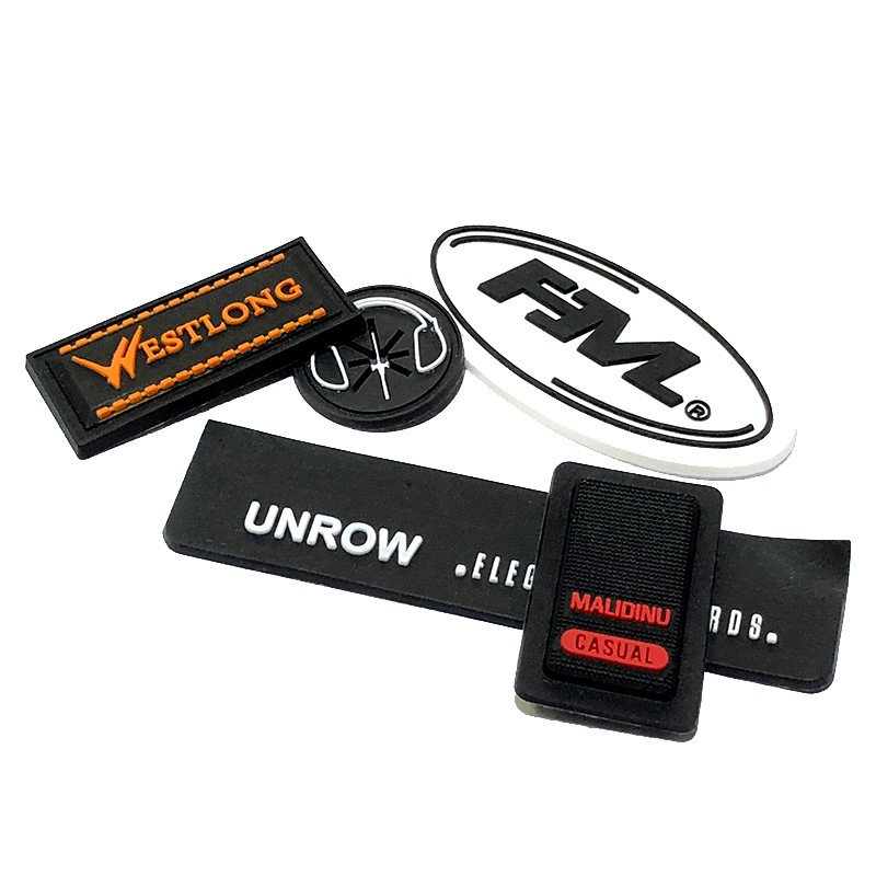 JT Factory FREE SAMPLE Custom PVC Patches Custom Logo Iron On Patches For Clothing Hiking Backpack