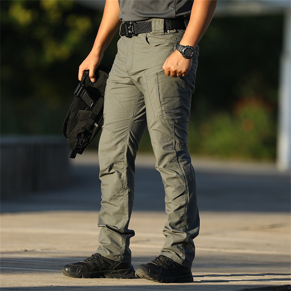 Men'S Clothing Pants Cargo Ix5 Tactical Pants Ripstop 6 Pocket Trouser Side Pocket Trouser Men Casual Kaki Trousers For Men