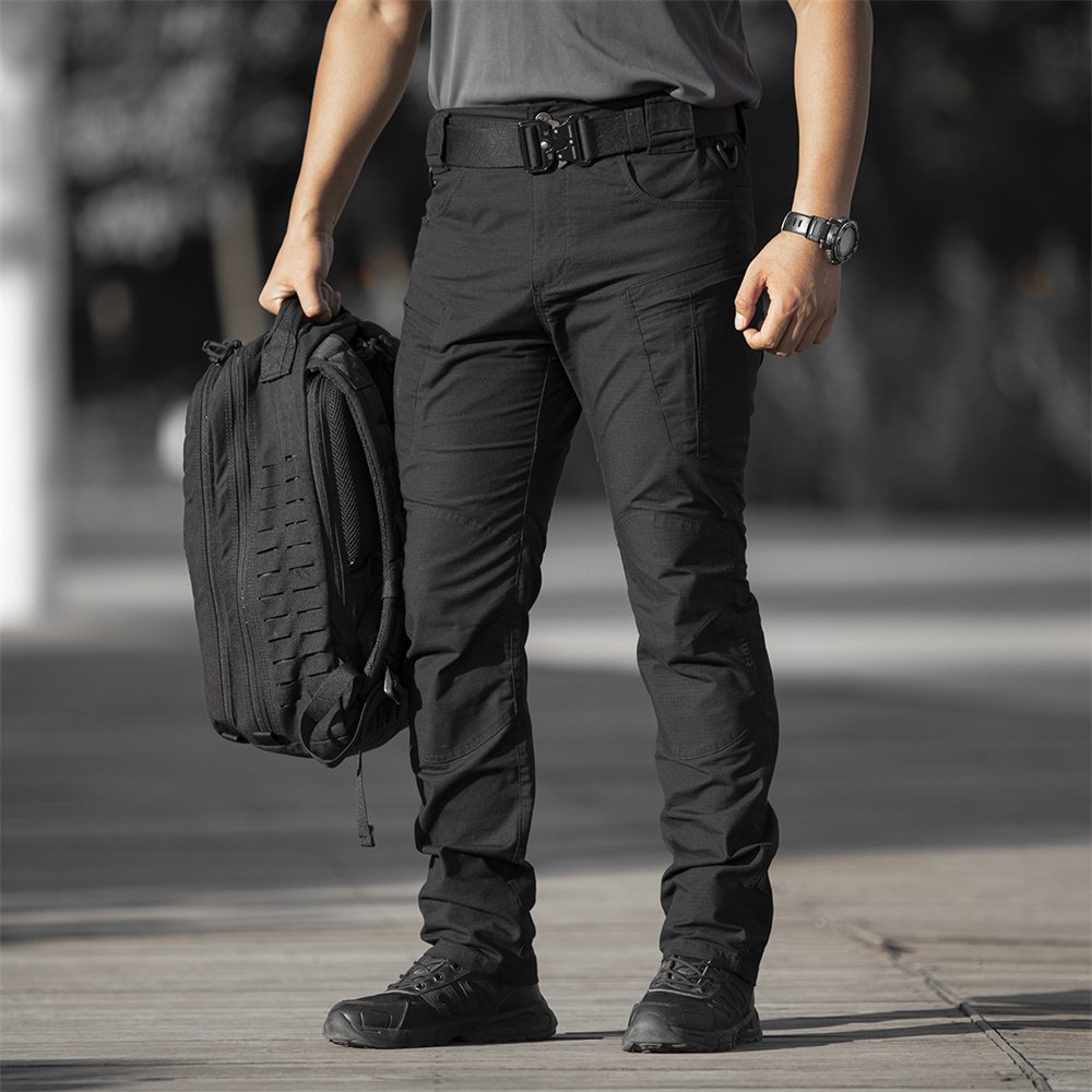 Men'S Clothing Pants Cargo Ix5 Tactical Pants Ripstop 6 Pocket Trouser Side Pocket Trouser Men Casual Kaki Trousers For Men