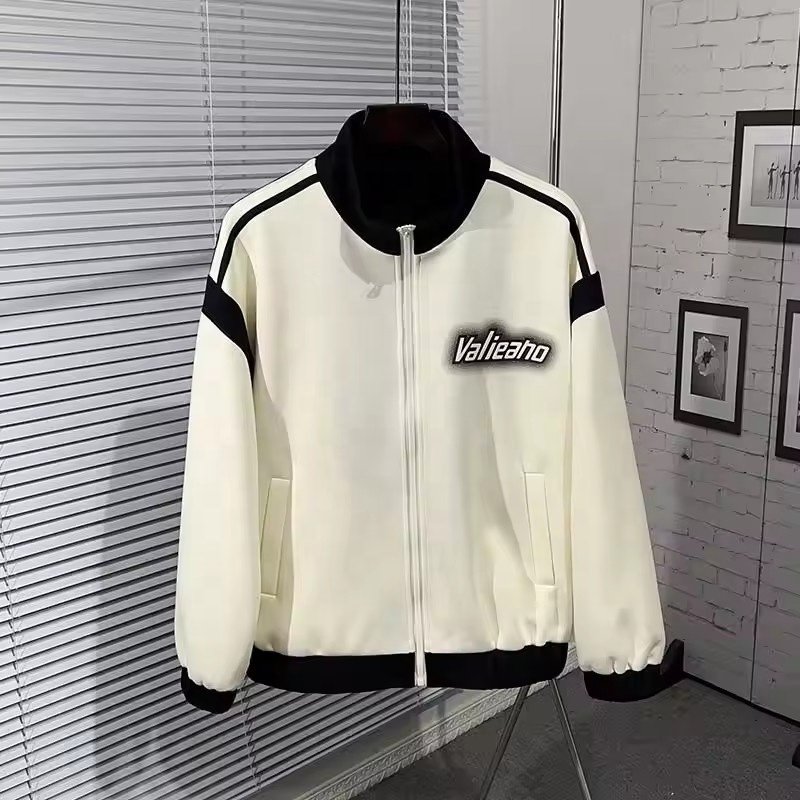 Wholesale Custom Winter Windbreaker Wholesale Men Plus Size Men's Jackets Plain Nylon Satin Bomber Men's Jackets