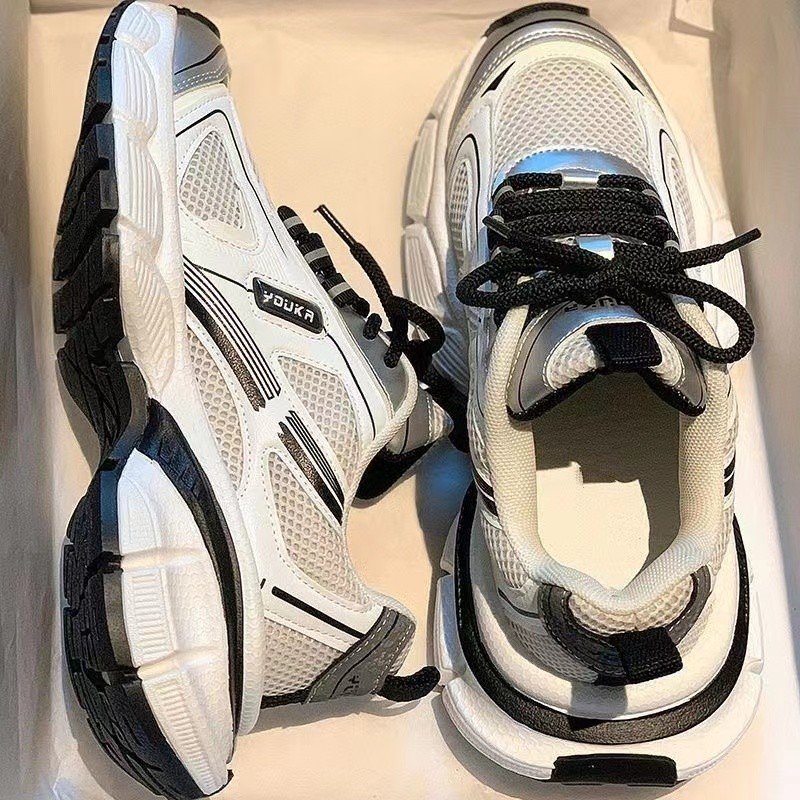 2024 Classic original fashion web design sneakers Walking style comfortable breathable elevated sneakers for women