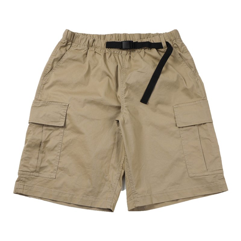 Men Outdoor Casual Hiking Straight Cycle Cargo Shorts Khaki Sweat Running Cargo Shorts With Clothing Factories In China
