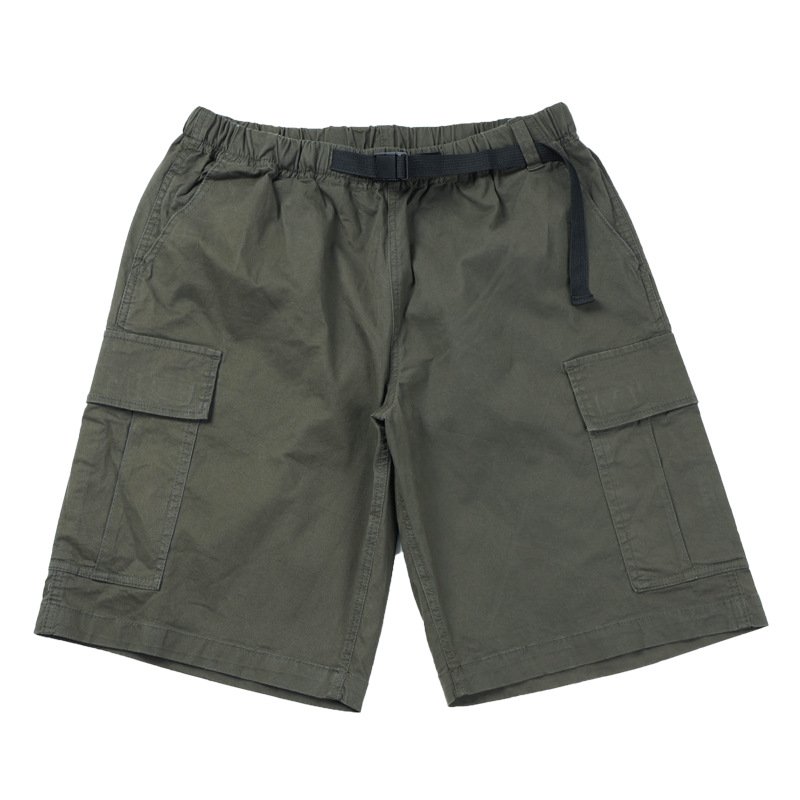 Men Outdoor Casual Hiking Straight Cycle Cargo Shorts Khaki Sweat Running Cargo Shorts With Clothing Factories In China