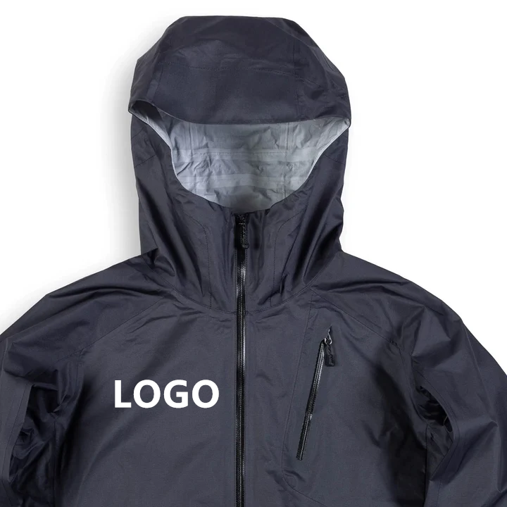 Sweatshirt Windproof And Waterproof Raincoat Customized Color Size Lightweight Customized Logo Men's Waterproof Jacket