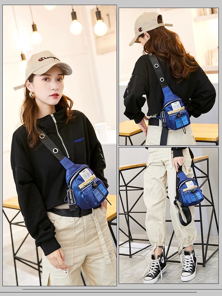 Hanaki-Ma's pecs bag, new twilight troupe bag, slant bag, leisure girl bag, gym bag