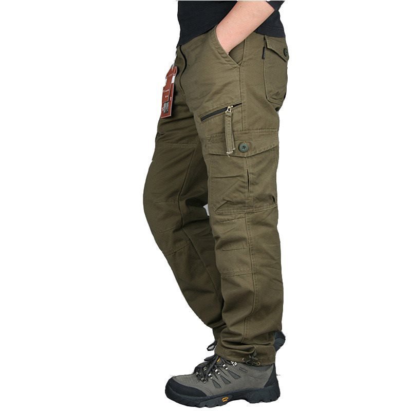 Men's lightweight outdoor hiking multi-functional pocket sports cargo pants