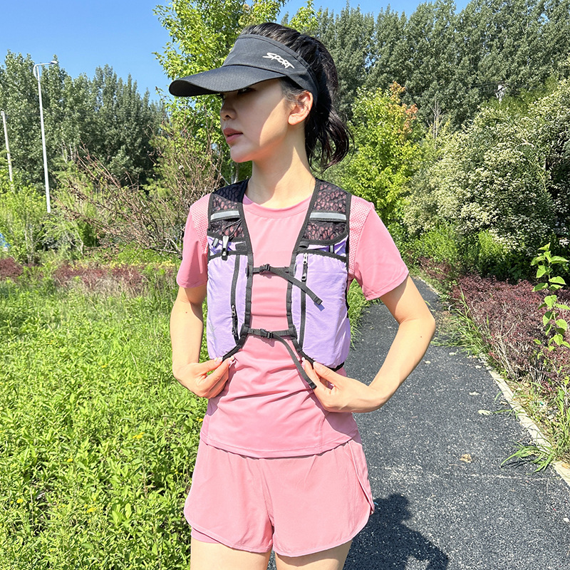 Fashion Waterproof Polyester Lightweight Running Backpack And Multifunctional Bike Cycling Vest Bagpack Sport Hydration vest