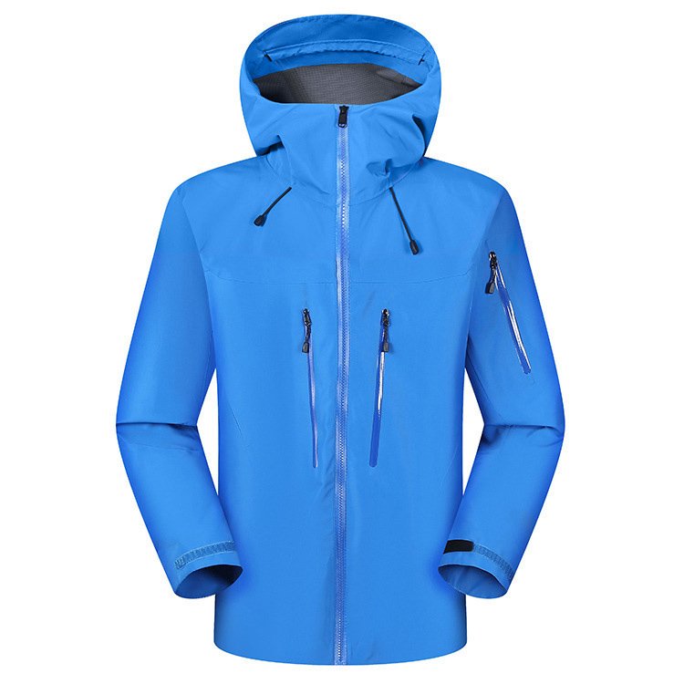 New Arrival Man's Camping Jacket Waterproof 10000mm Breathable High Quality Coat Thin Hiking Jacket