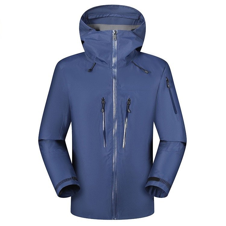New Arrival Man's Camping Jacket Waterproof 10000mm Breathable High Quality Coat Thin Hiking Jacket