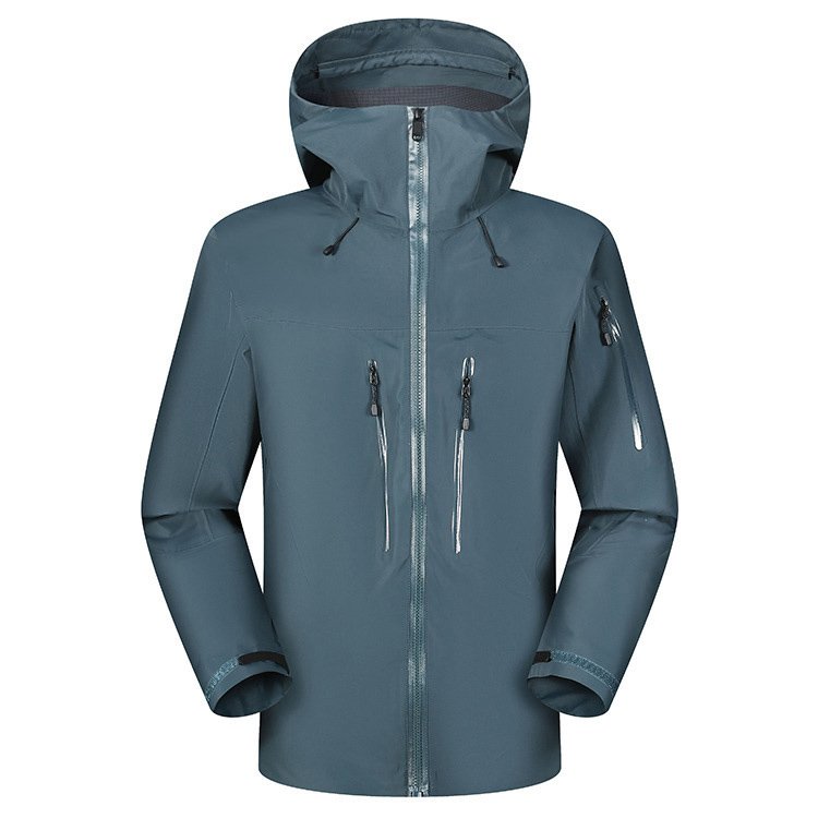 New Arrival Man's Camping Jacket Waterproof 10000mm Breathable High Quality Coat Thin Hiking Jacket