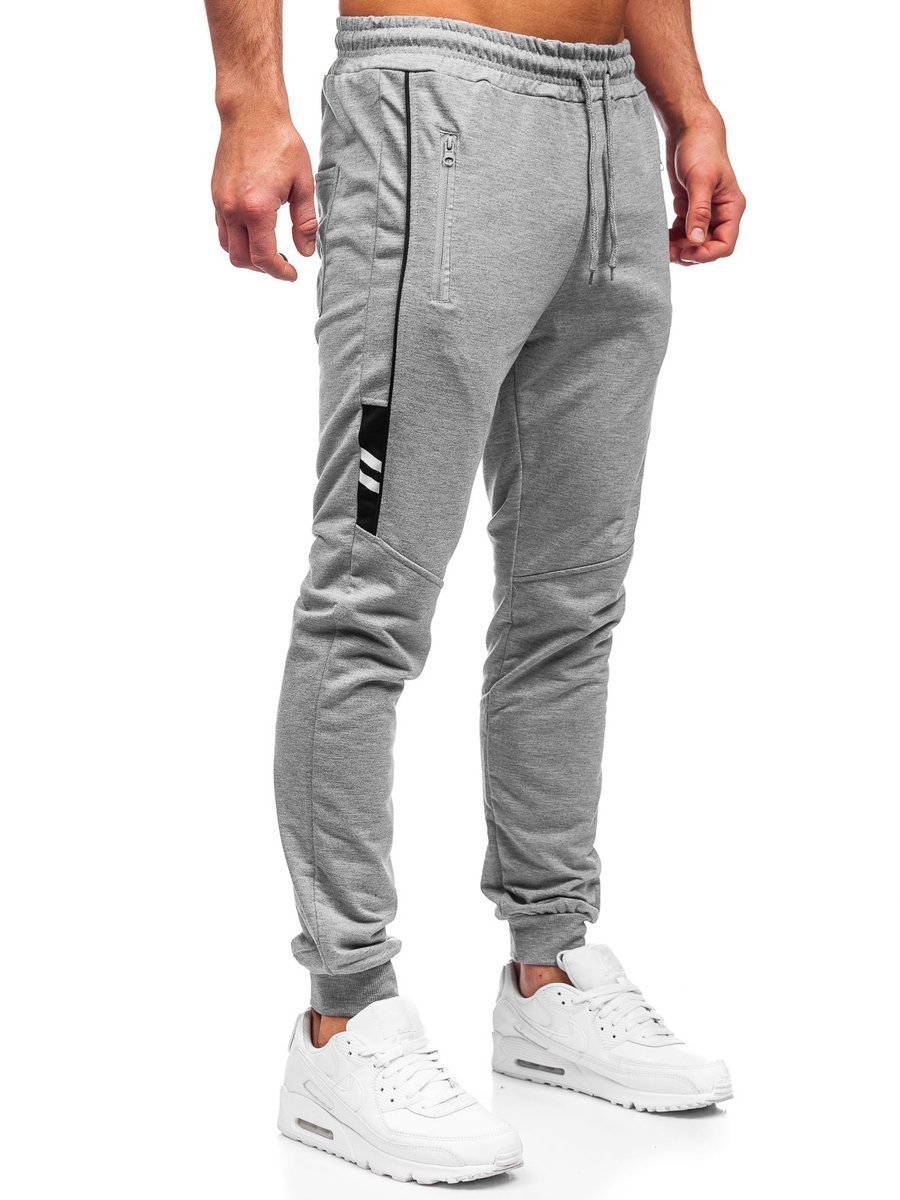 Custom mens slim fitness french terry cotton jogger track pants casual puff print plus size trousers