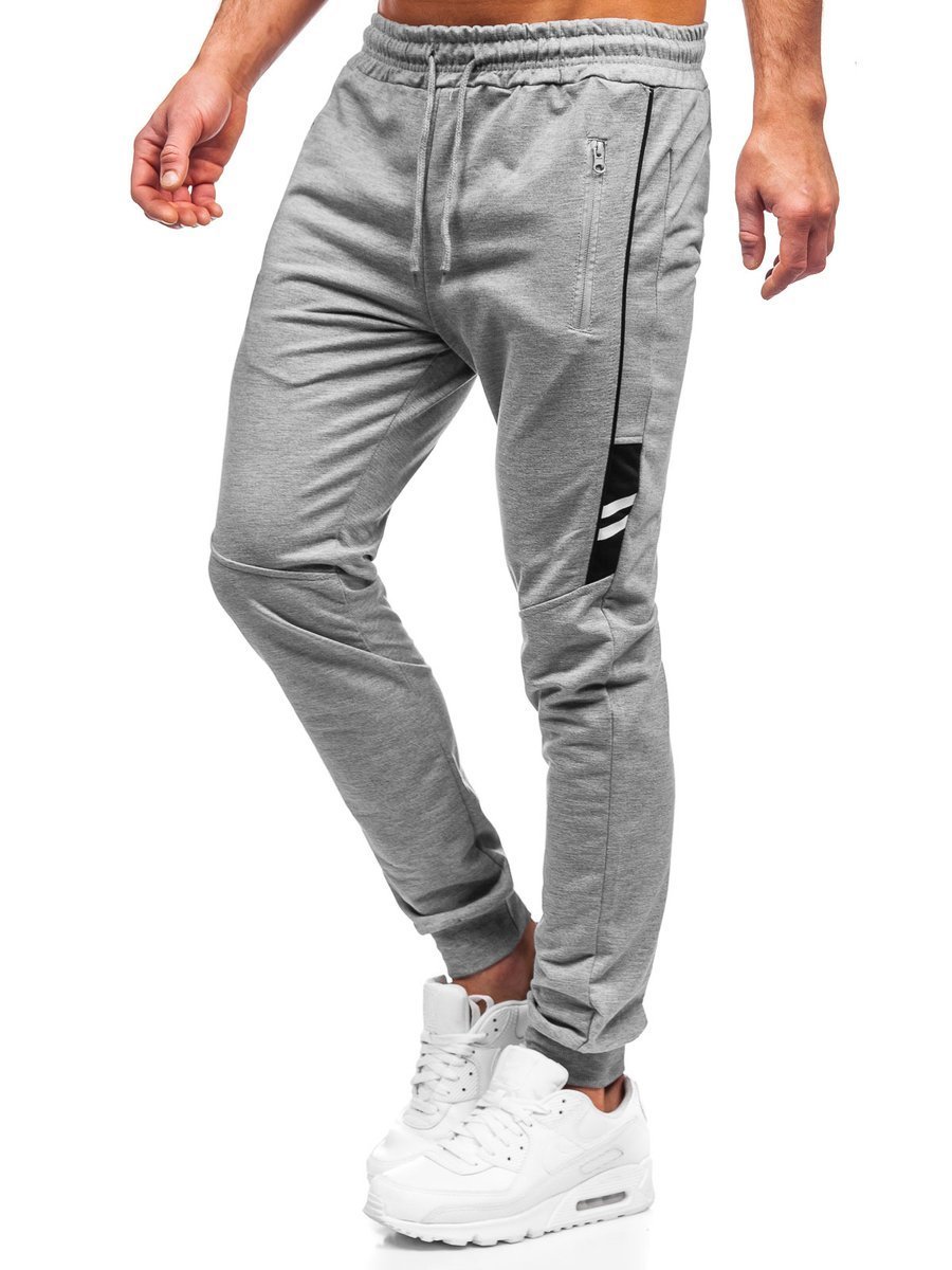 Custom mens slim fitness french terry cotton jogger track pants casual puff print plus size trousers