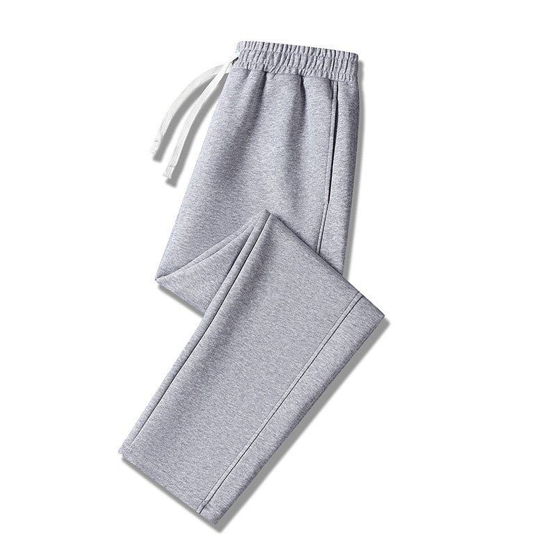 Men's Casual Sweat Pants with Elastic Waist for Hiking Football Jogging Cycling Gym-Custom Flat Front Cargo Trousers