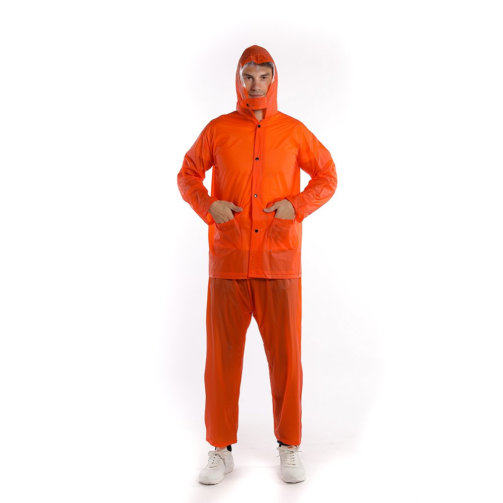 Manufacturer Outdoor Hiking Camping Waterproof Light Rain Jacket For Adult