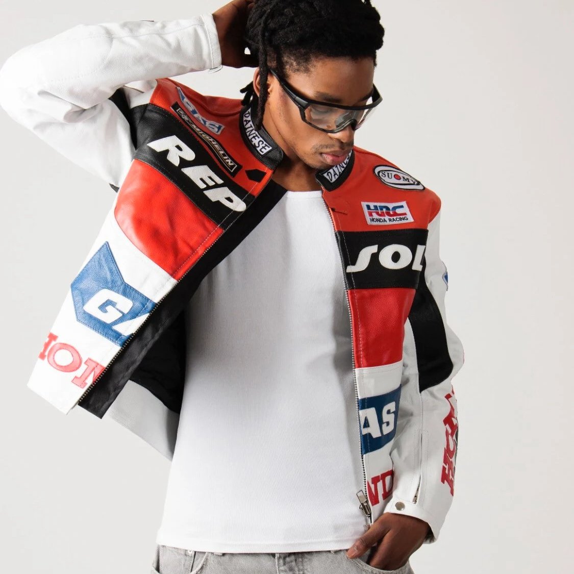 OEM Custom Printed Pattern Bomber Jacket Leather Warm Fashion Varsity Jacket Custom Fit Winter Jacket Men