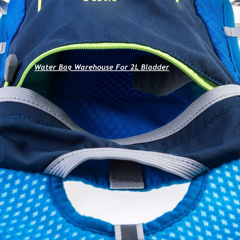 Hydration Packs Trail Running Vest With 2L Bladder Reservoir Marathoner Hydro Backpack