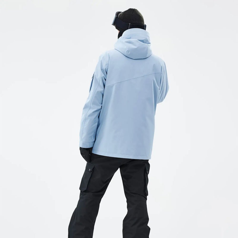 High Quality Waterproof Men Ski Jacket For Sale Customized Zip Through Ski Jackets With Storm Guard Hood Men's Jackets