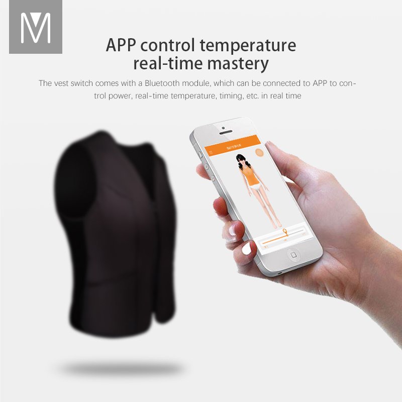 Wholesale Customized Good Quality Women Mens Trapping Heated Jacket Hood Vest