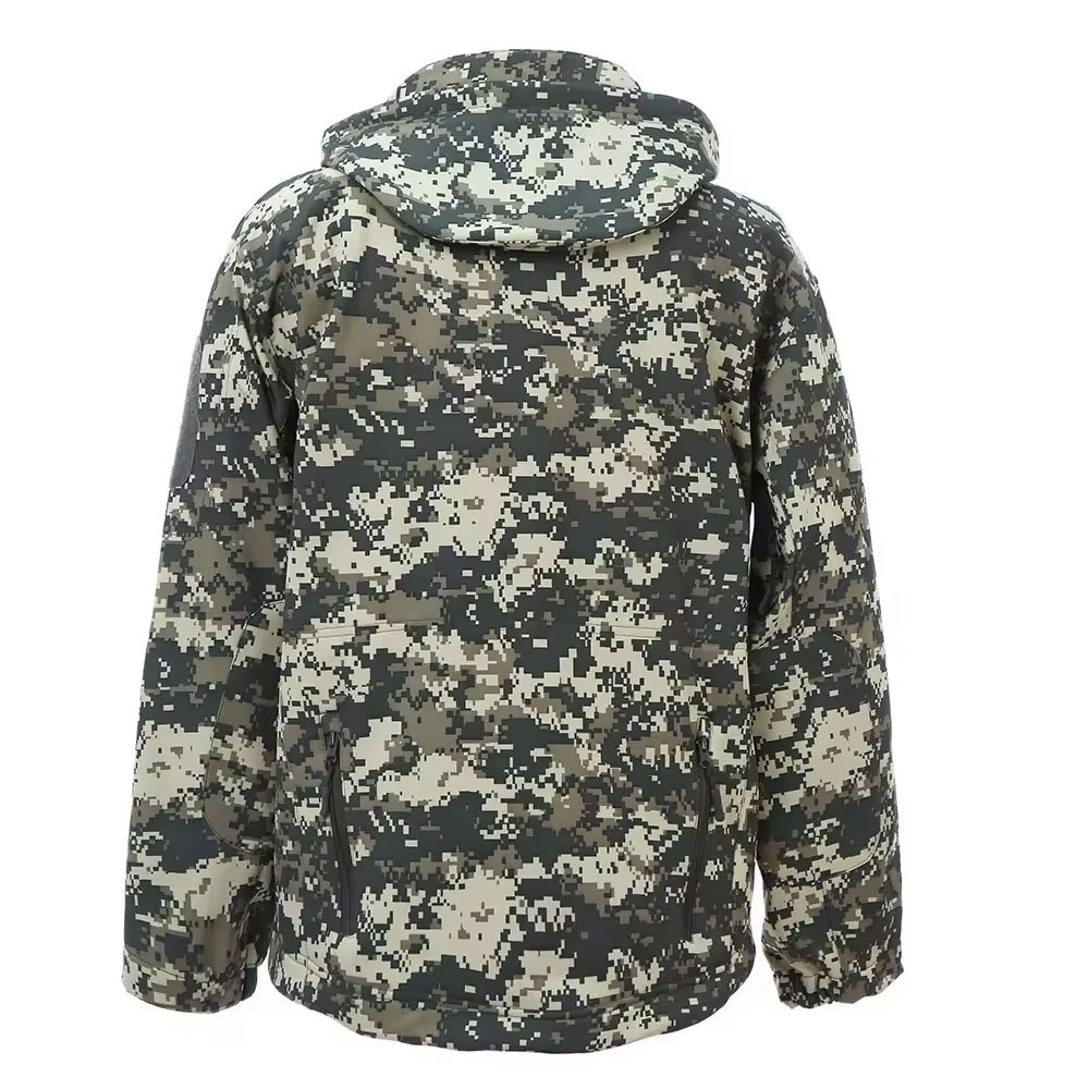 Spring Fashion High Quality Khaki Camouflage Tactical Windbreaker Outdoor Hiking Hunting Jacket Waterproof Outdoor Coat