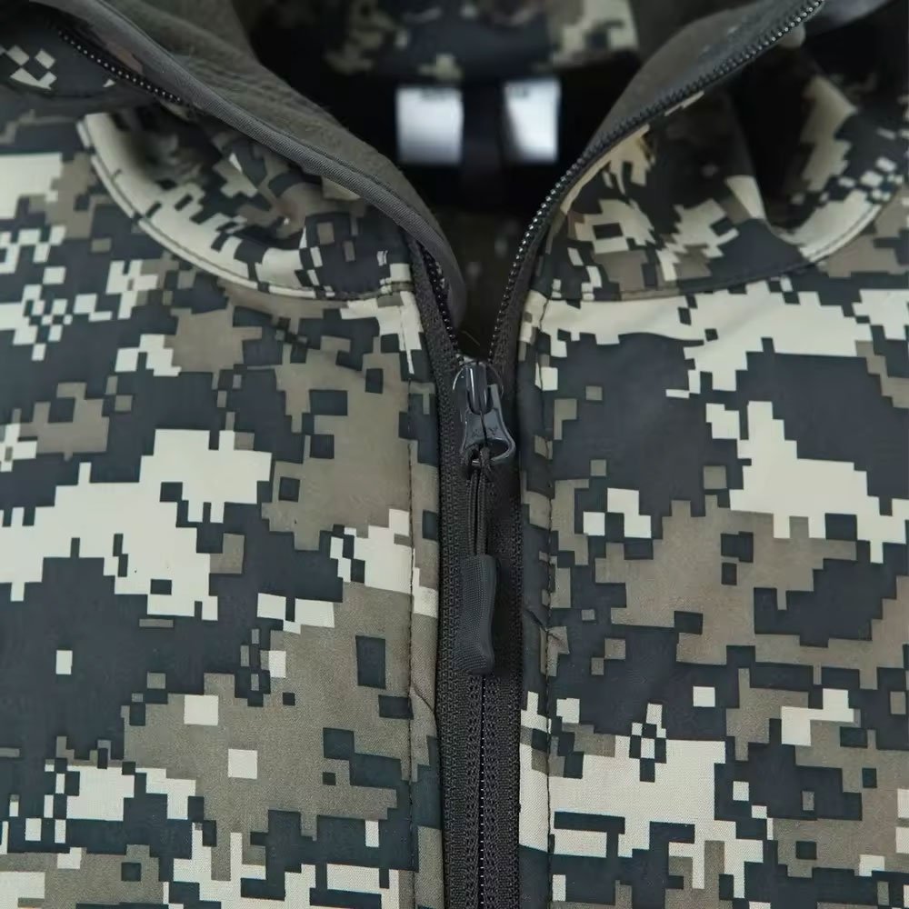 Spring Fashion High Quality Khaki Camouflage Tactical Windbreaker Outdoor Hiking Hunting Jacket Waterproof Outdoor Coat