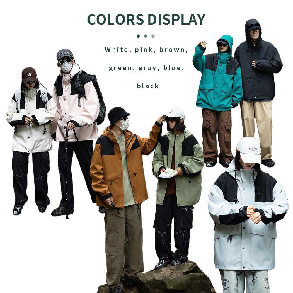 Lightweight Rain Coat Hiking Climbing Outdoor Waterproof Jacket Windproof Waterproof Rain Jacket
