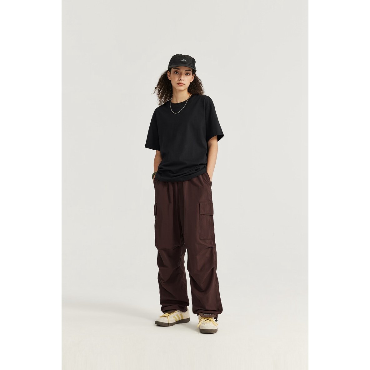 Hongmao custom men Nylon windproof drawstring hems cargo casual Hiking pants men's outdoor Casual plus size khaki trousers