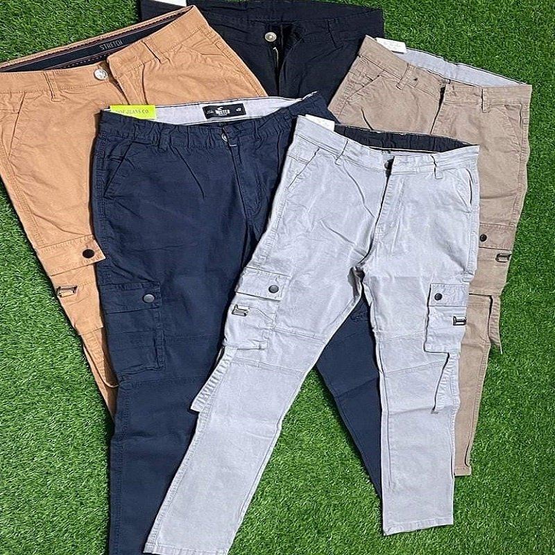 Men S Waterproof Rib Stop Tactical Pants Fans Combat Pant Hiking Hunting Multi Pockets Cargo Worker Pant Stock lot apparels