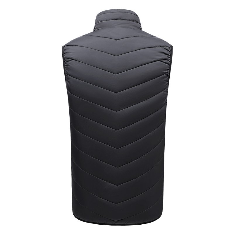 100% Polyester Outdoor Unisex Heated Jacket USB Rechargeable Heating Winter Heating Jacket