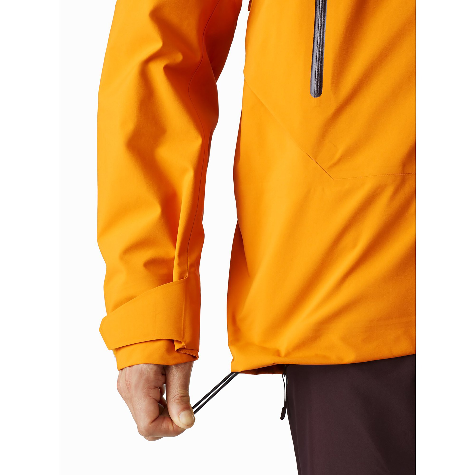 Men Waterproof Seam Sealed Rain Shells Jacket for Travel Hiking Windproof