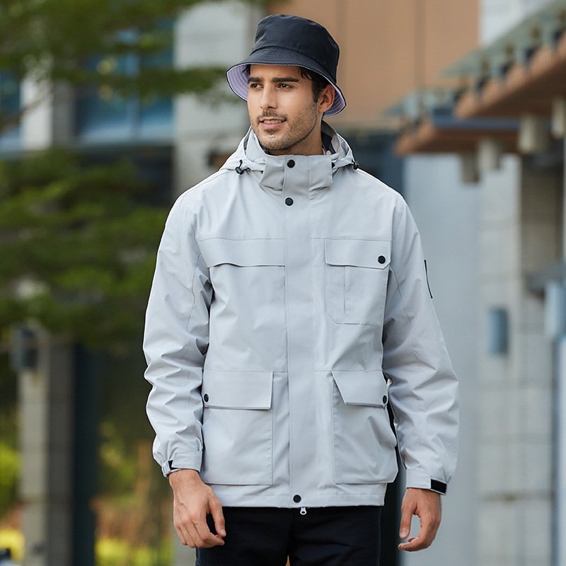 High Quality Man's Camping Clothing Waterproof Warm Hunting Jacket Unisex Windproof Hiking Clothes