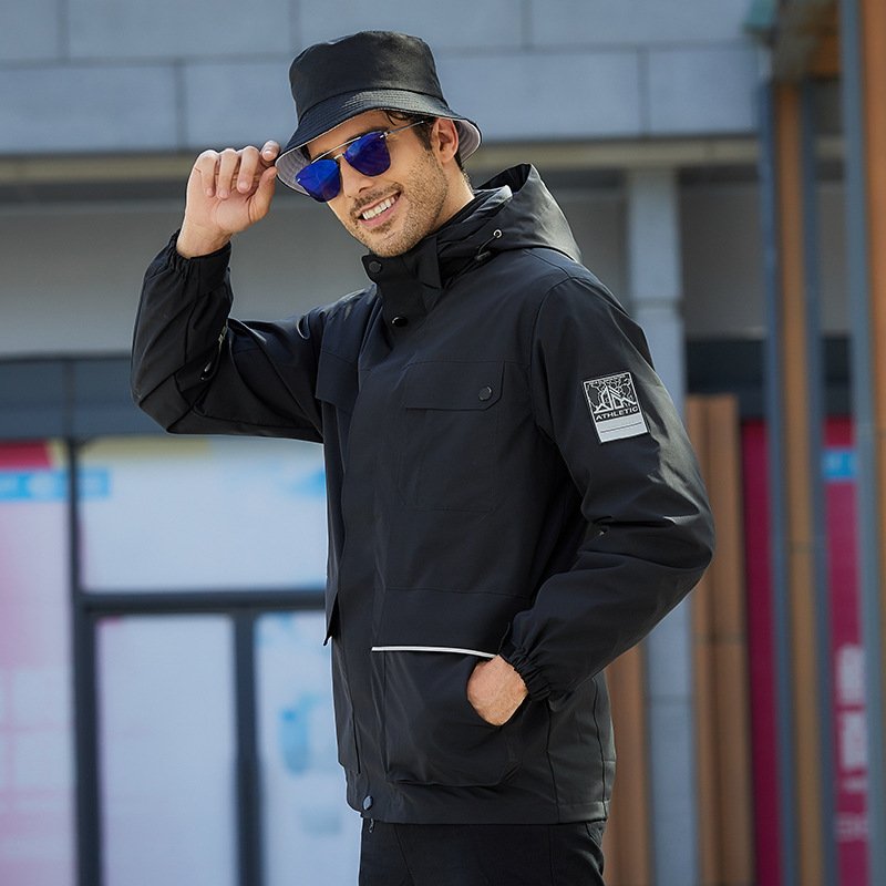 High Quality Man's Camping Clothing Waterproof Warm Hunting Jacket Unisex Windproof Hiking Clothes