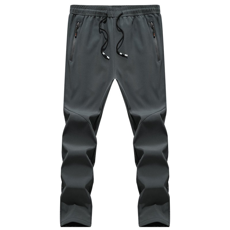 VIAMIL Men's new plus size hiking pants, skiing pants, sports warm and plush pants