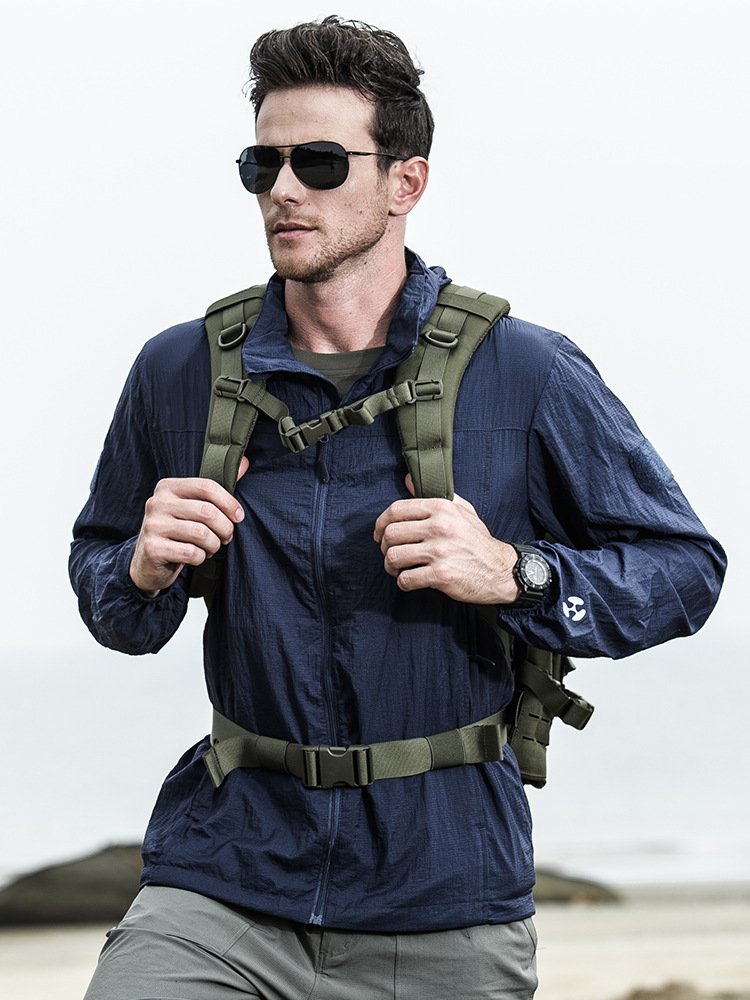 Spring and summer direct sun protection clothing breathable light