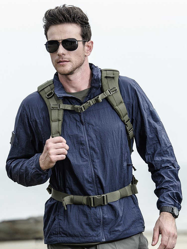 Spring and summer direct sun protection clothing breathable light