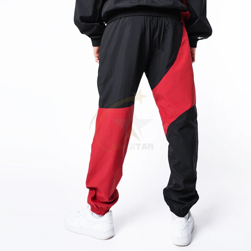 2024 men clothing manufacturer custom short and jacket jogger set two piece zipper polyester windbreaker tracksuit short set
